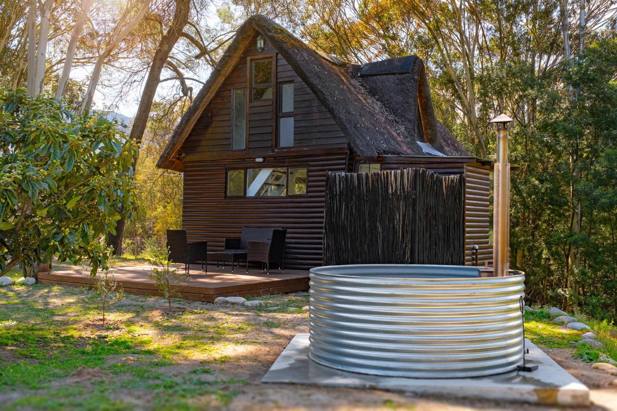 La Ferme Guest Farm - Hot Tubs Villa Franschhoek Kültér fotó